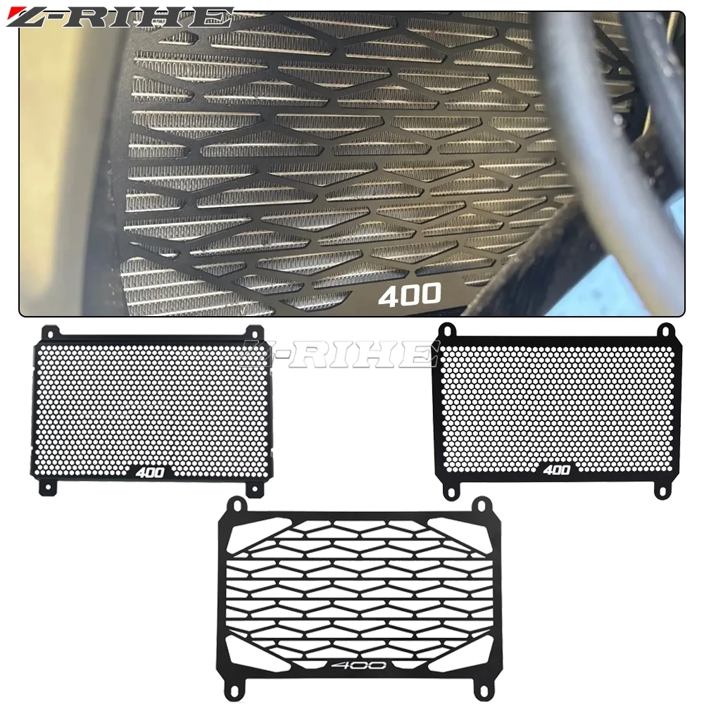 

Radiator Guard Protector Grille Cover Part For Kawasaki Z400 Eliminator 400 450 2018-2022 2023 2024 2025 2026 Z 400 Ninja 400