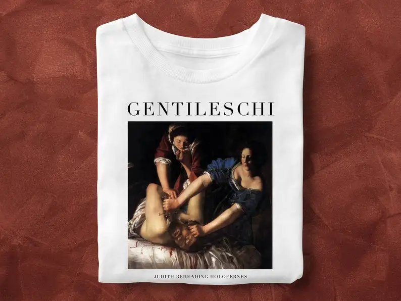 David & Goliath Caravaggio Art History T-Shirt