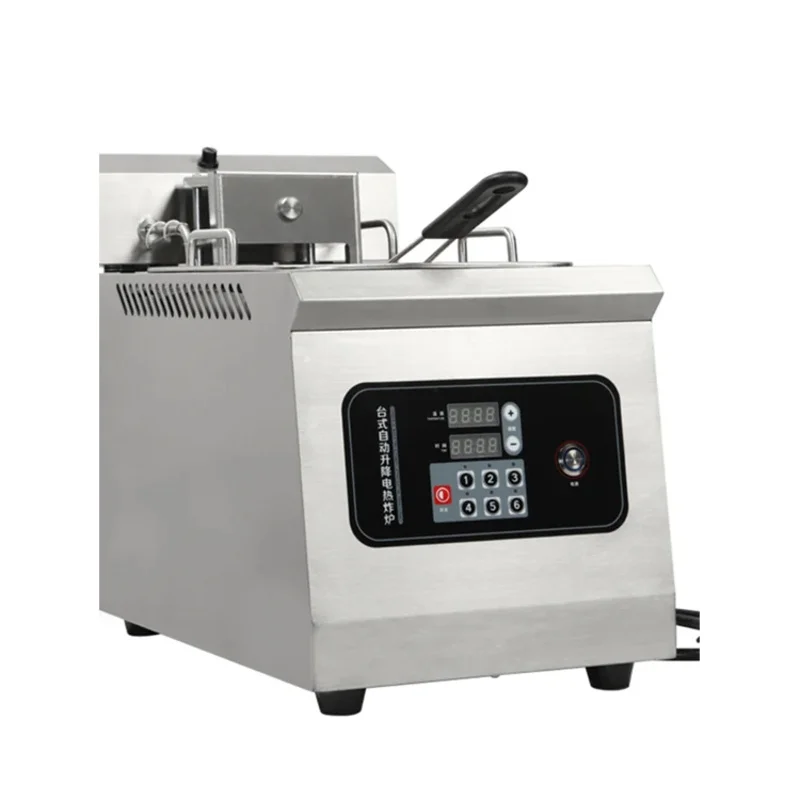 

High Quality Oil Fryer Griddle With Deep Fryer Custom Basket Commercial Deep Fryer