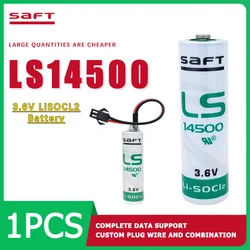 SAFT AA Lithium Battery LS14500 3.6V 2600mAH PLC Industrial Control Servo Absolute Value Encoder Patrol Unit 5