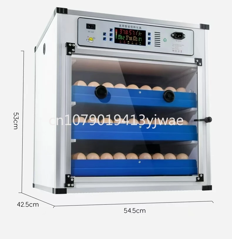 204/136 Eggs Intelligent Large And Medium-Sized Household Full-Automatic Chicken Duck Goose Quail Incubator