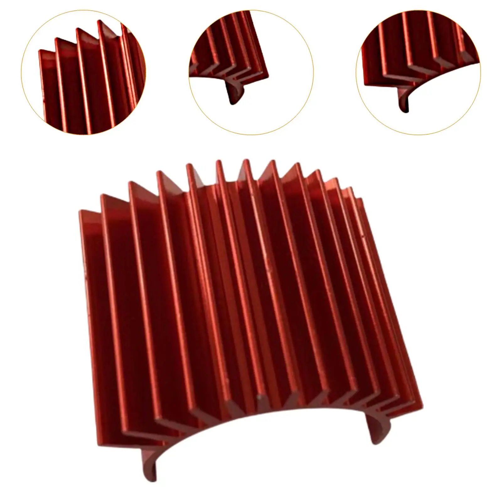 1/16 RC Car Heat Sink Modification Lightweight Professional Easy to Install Update Parts for 16101 16102 16103 16201 RC Crawler - Image 5