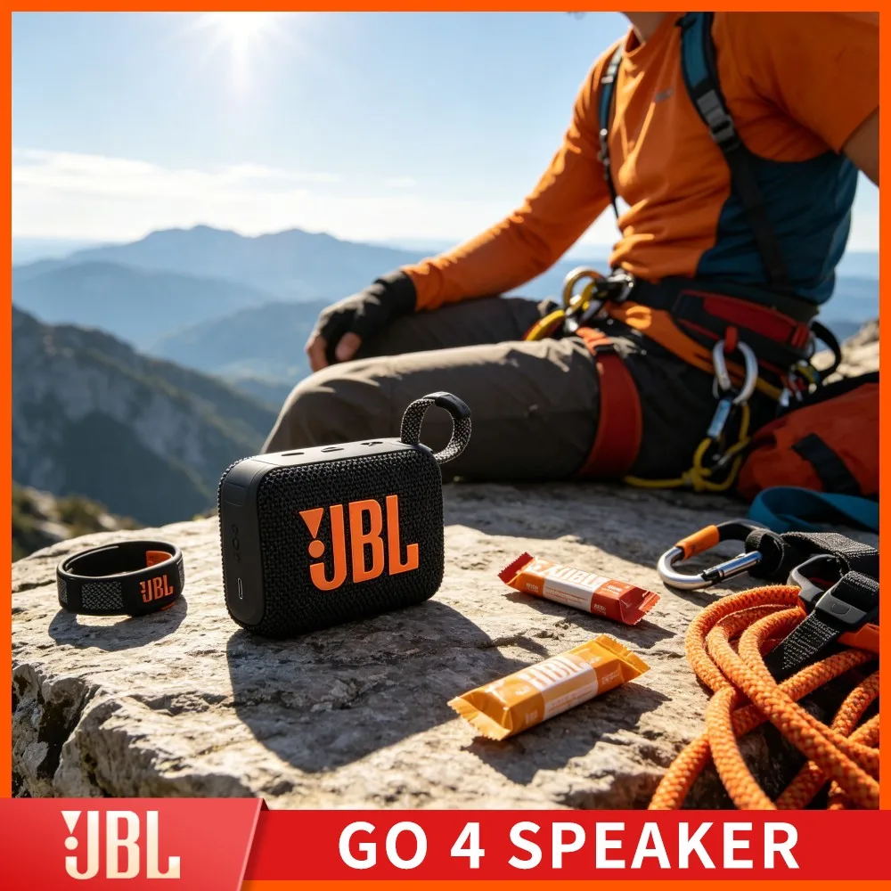 Urban Lawn Bright Tone JBL GO4 Wireless Speaker RGB Handsfree IP67 Waterproof Wild Terrace Bass For Cell Pad Notebook
