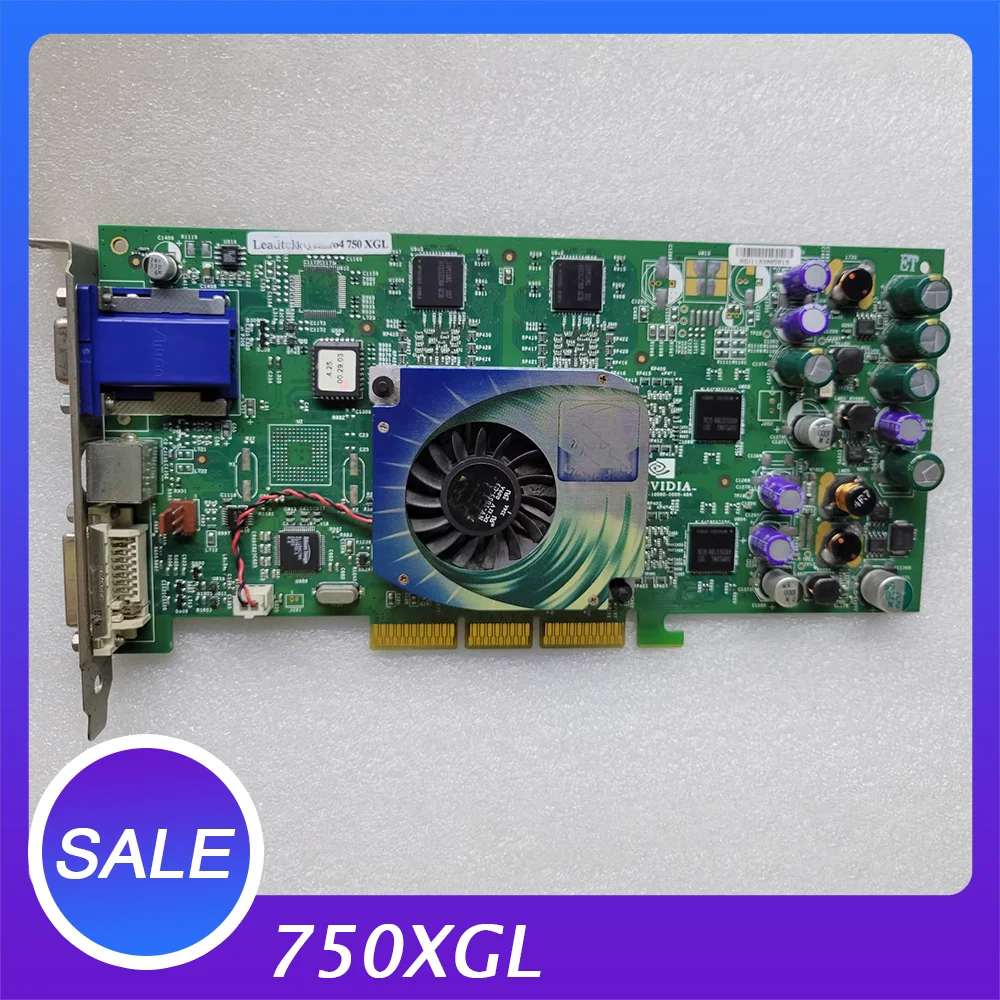 For Quadro4 Medical equipment graphics card 750XGL 750 XGL