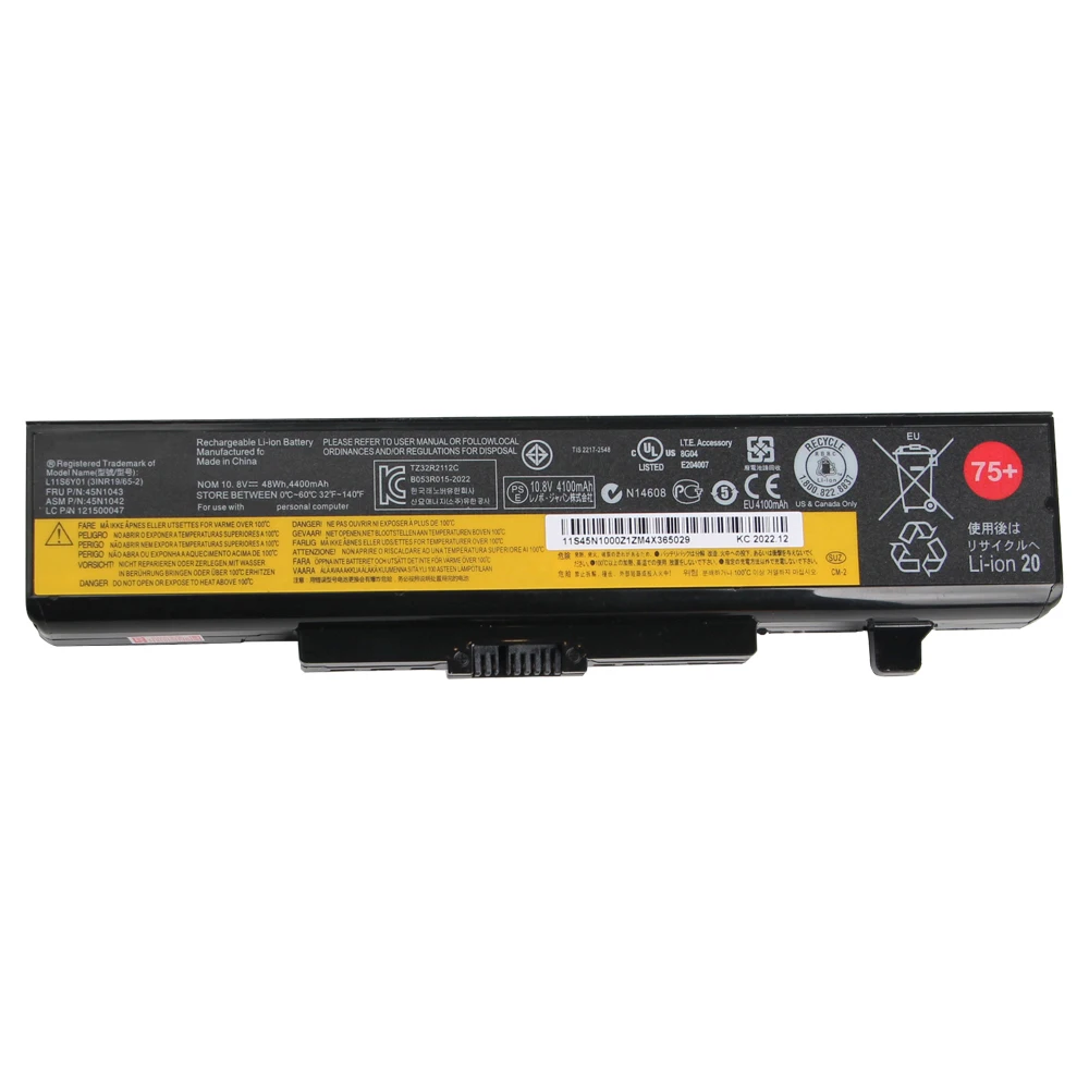 Replacement Battery For Lenovo E430 E431 B490 B590 E440 V480 E49 M490 E530 E531 E540 E435 V490 V580 M495 Standard Version 48Wh