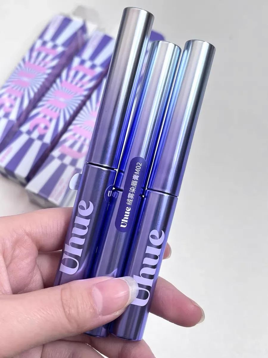 Uhue 3Colour Eyebrow Mascara Cream z pędzelkiem Wodoodporny Naturalny Długotrwały Koloryzujący Gel do Brwi Makijaż Kosmetyki Upiększające