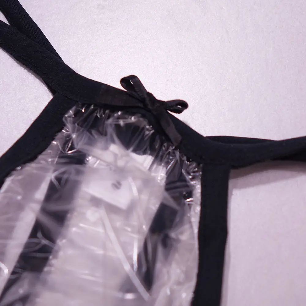 Handmake Man Use Live Show Dance Costumes Sexy Spicy Hot Clear T-brief Thong Panties DJ Club Bar FKK Party Harajuku BF PVC ABDL
