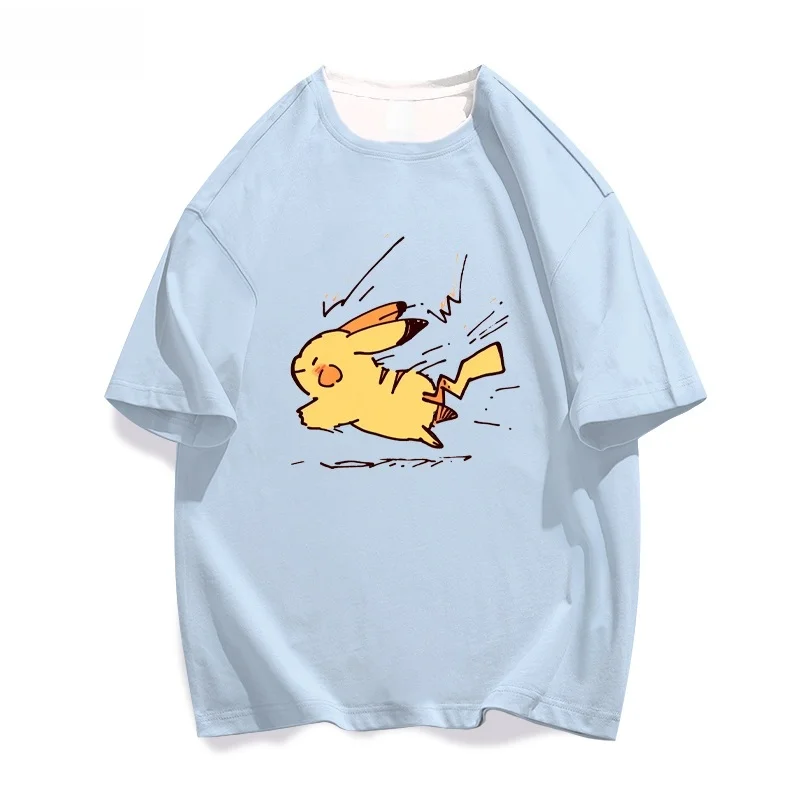 pokemon-casal-manga-curta-dos-desenhos-animados-pikachu-verao-camiseta-bonito-das-mulheres-dos-homens-casais-y2k-verao-criancas-esportes-ao-ar-livre-camisetas