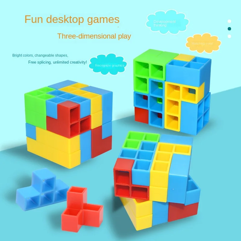 Building Blocks Puzzle Toys for Male Boys Girl Fun Play Toy Lego Figures Partie Christmas Tree Russian Construction Table Games