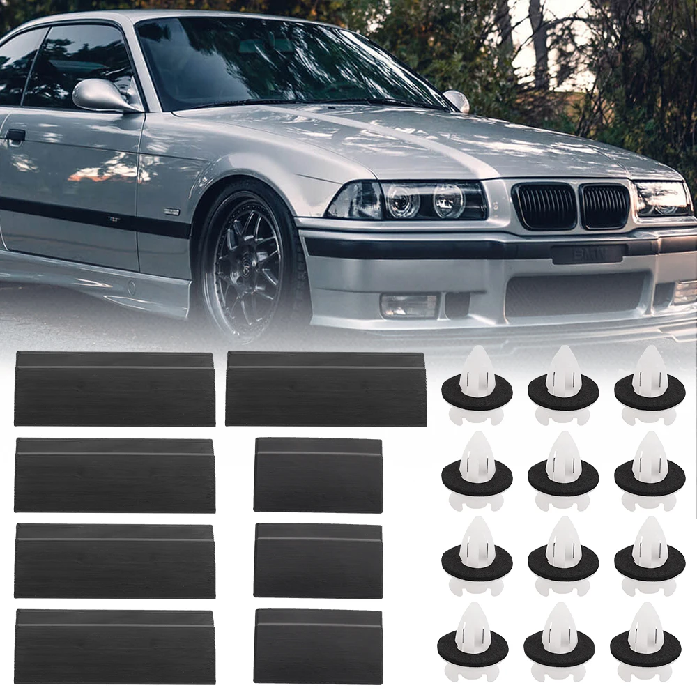 Kit de reparación de soporte de caroboard y Panel embellecedor de puerta para BMW E36 Coupe/Cabrio, Kit de reparación de papel de puerta