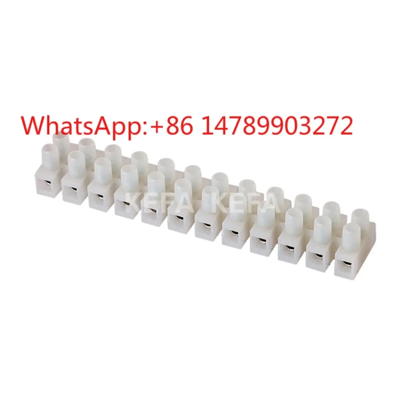 KF8H  KF10H  KF12H M2.5 Steel Zinc Plated Plastic Strip Connector Terminal PCB Terminal Electric Terminal Block