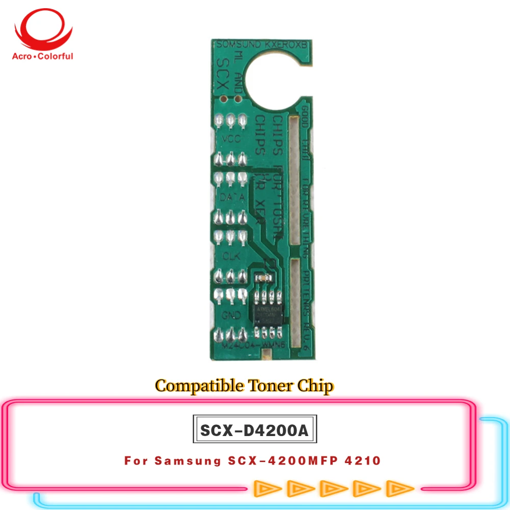 3K SCX-D4200A Compatible Toner Cartridge Chip For Samsung SCX-4200MFP 4210 Laser Printer