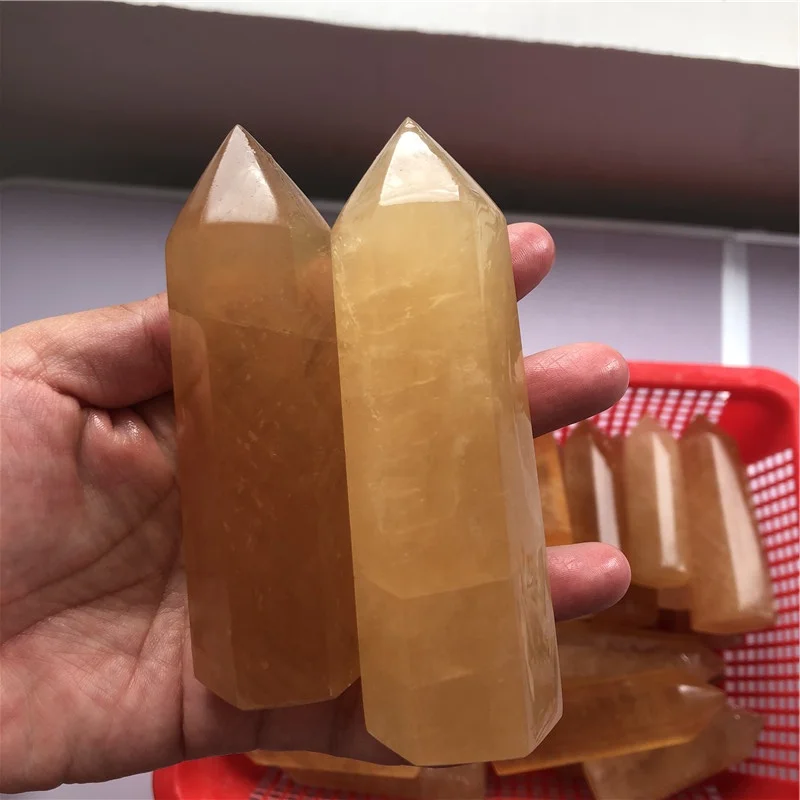 2kg Healing Calcite Quartz Wand Crystal Point For Home Decor