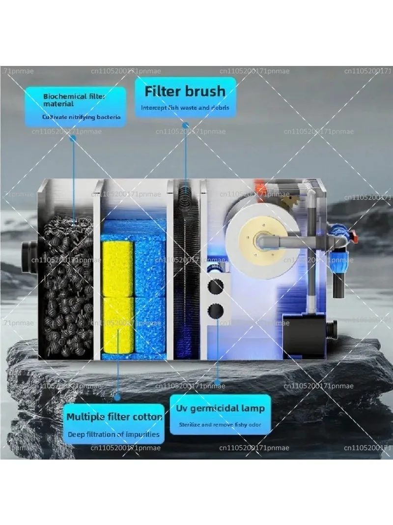 Stainless Steel Drum Filter Micro Screen for Aquaculture Fish Pond Water Recirculation System Waste Removal