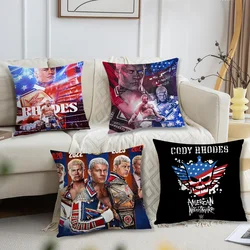 C-Cody R-Rhodes Pillow Case Living Room Sofa Cushion Cover Suitable For Home Bedroom Room Decoration