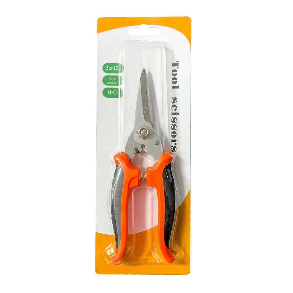 1PC Stainless Steel Electrician Scissors Multifunction Groove Manually Wire Steel Hand Cutting Shears And Thin Plate Tools N2M6