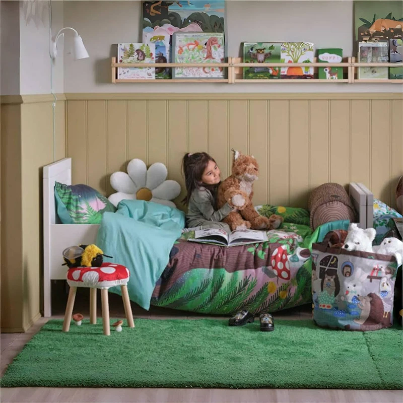 

Большой ковер с длинным ворсом, нескользящий коврик для ванной, домашний инструмент для уборки, товары для дома