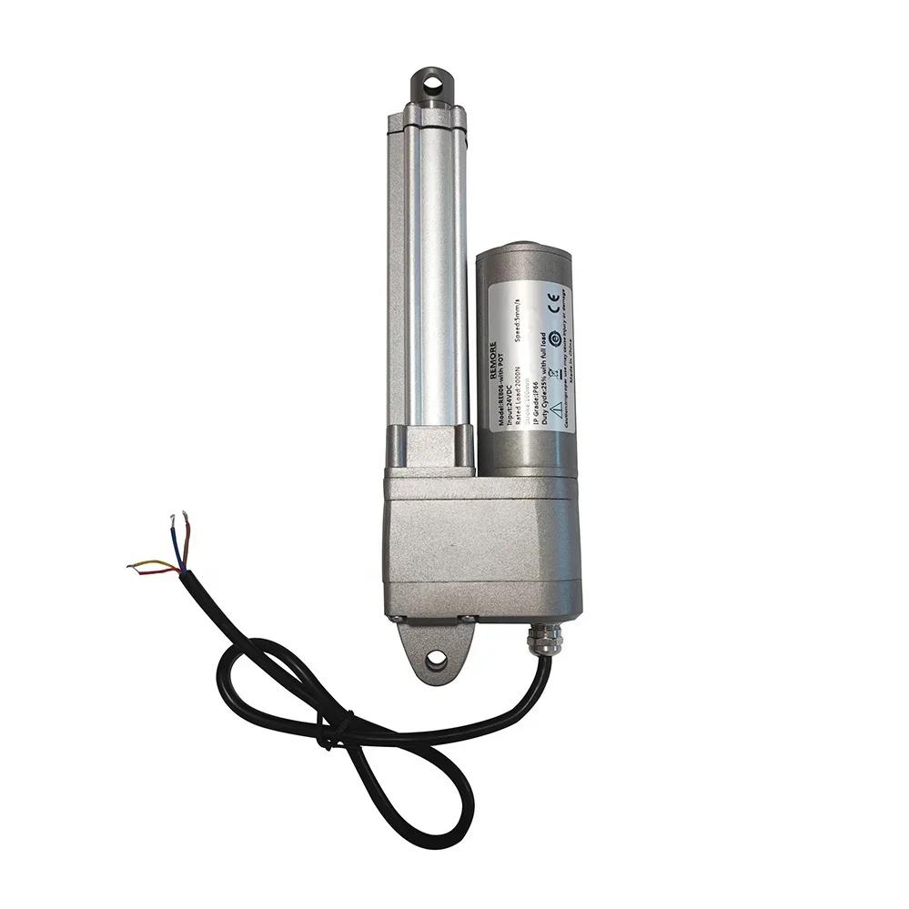 High speed 800N 600mm stroke DC waterproof for farming mini linear actuator