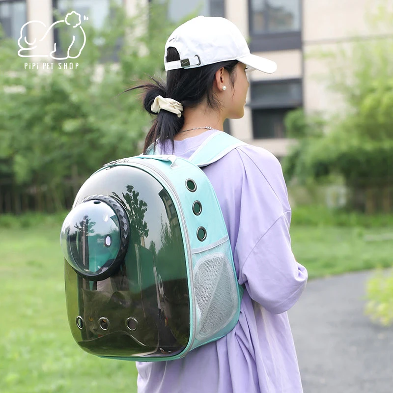 Breathable Portable Transparent Cat Carrying Bag Space Pet Backpack Puppy Dog Transport Carrier Capsule Accessories