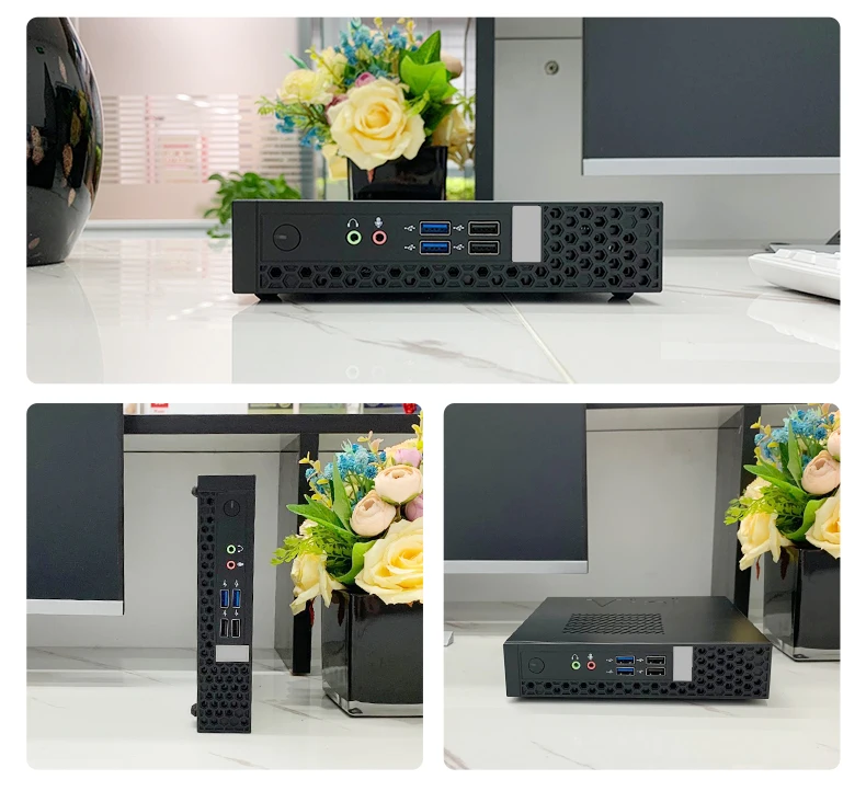 Мини-шт Core I3 7100 I5 6400 I5 8400 Kaby Lake Wi-Fi Lan Компьютерный игровой ПК 8G 512G Мини-ПК