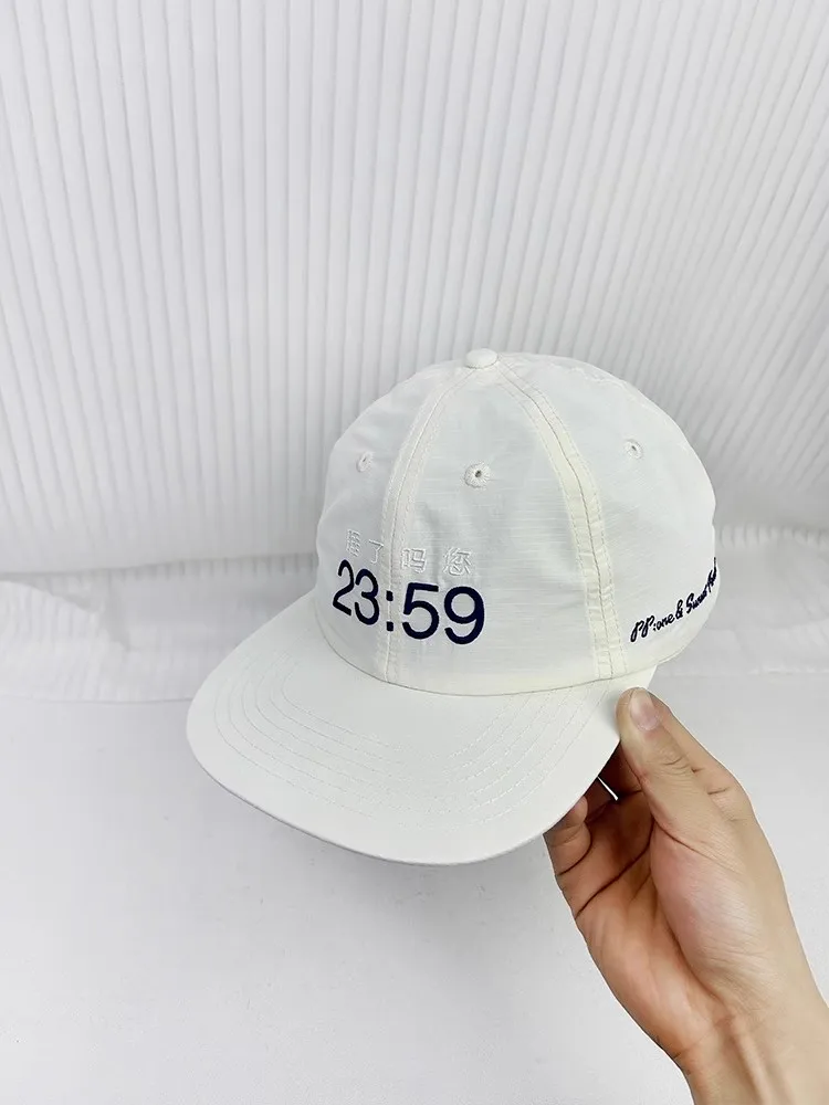 Embroidery hip hop street flat brim hat female cap trendy baseball cap male
