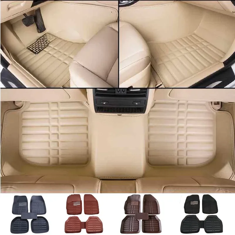 5 قطعة الحصير السيارات القدم السجاد السجاد تصفيف السيارة ل داستر قسط مجموعة كاملة السجاد الطابق زيادة MarksMat الجلود اكسسوارات السيارات