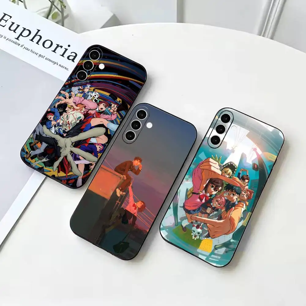 Anime D-Dandadan  Anti-drop Black Soft Silicone Case For Samsung Galaxy A73 A72 A71 A53 A52 A51