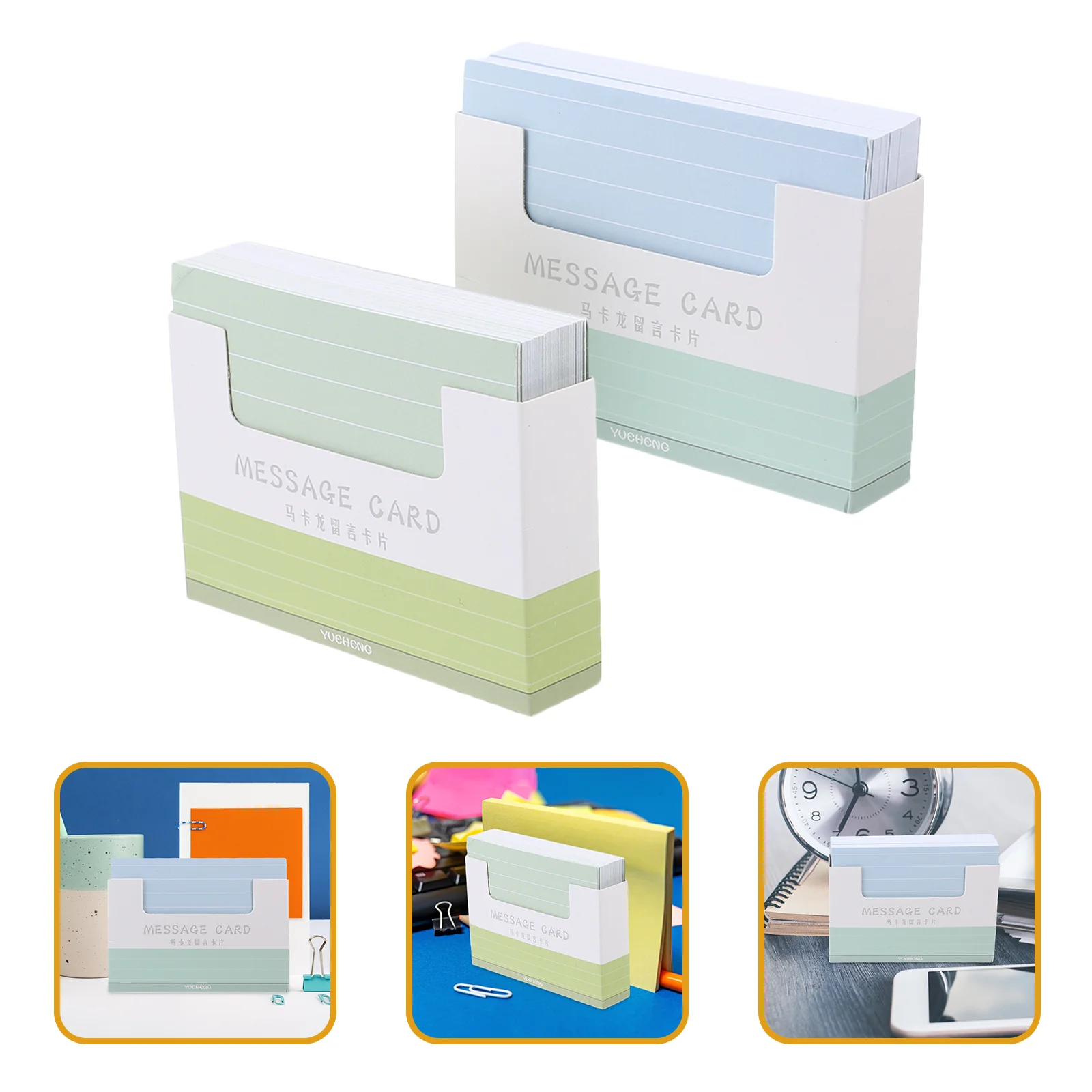 

300 Pcs Index Cards Note Flash Blank Message Accessories Multifunction 1050X780X200CM Convenient Word Thickened Student