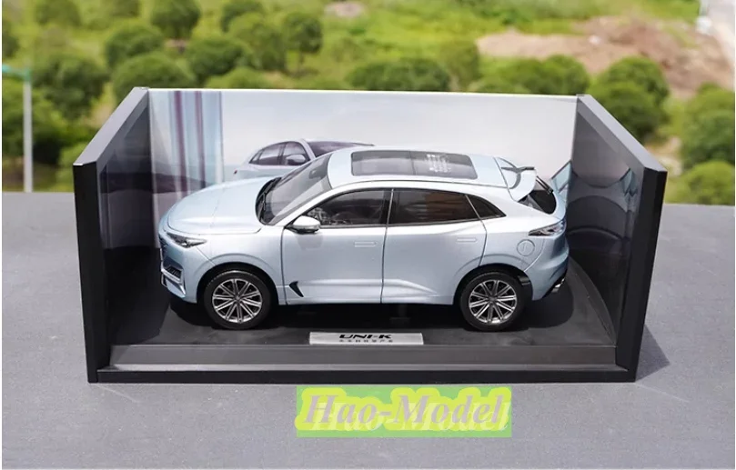 1/18 para chang'an UNI-K unik suv liga diecast modelo de carro brinquedos meninos presentes aniversário hobby exibição coleção ornamentos cinza