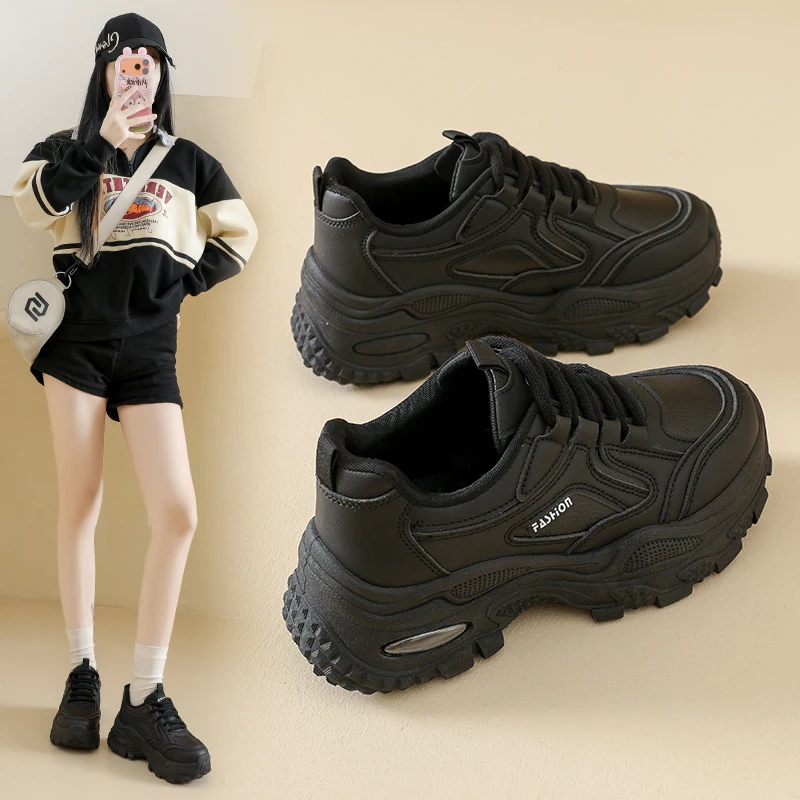 Dad sneakers for women, sporty and casual, outdoor stylish high-quality shoes, non-slip and wear-resistant, K610-1