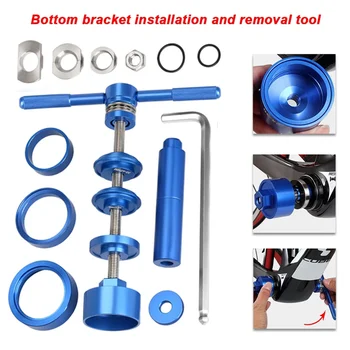 Bicycle bottom bracket tool bearing install removal press extraction tool kit for BB86 BB/92/386 bike repair tools kit