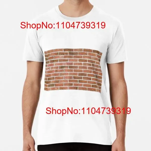 

Bricks S to 5XL Made in the AU USA T Shirt vintage Washed Slightly designer clothes Soft Casual Breathable