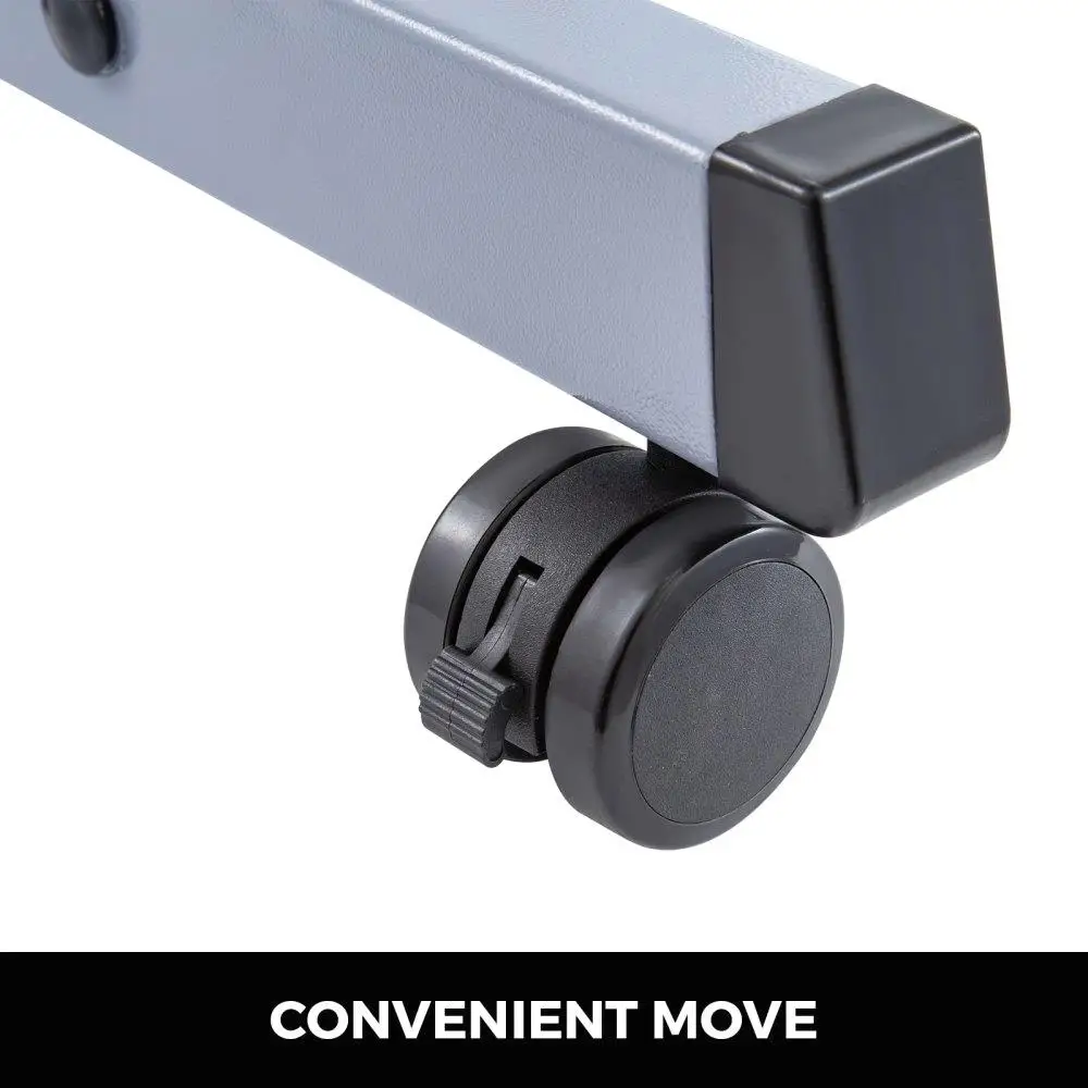 Motorized Adjustable Medical Cart for Dental and Optical Instruments Two Device Work Table 18.9x15.7 Inches