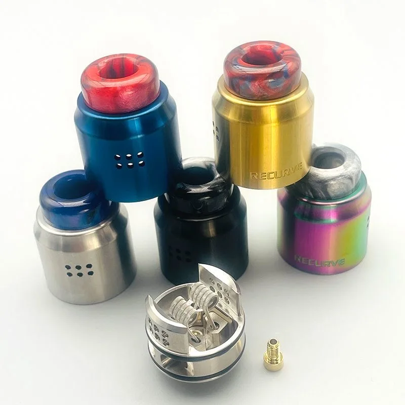 Recurve RDA 24mm 316ss Vape Atomizer rda / BF atomizer tank for coils & atomizers - main product image