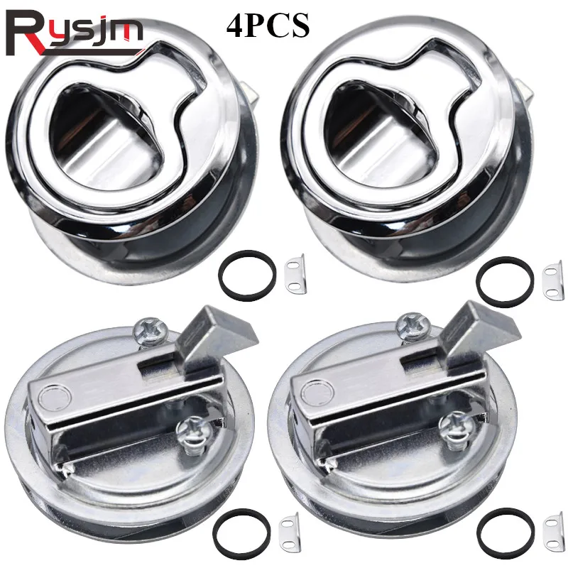 Boat Ship RV Flush Pull Locker Hatch Latch Lift Handle Boat marine Latch Flush Pull Latches cabinet door handle pull lock