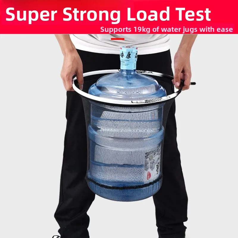 Ultra-Light Titanium Alloy Fiing Net Head Carboon Material Carp Fiing Net Lightweight Fiing Gear Nano-Slit Large Objects