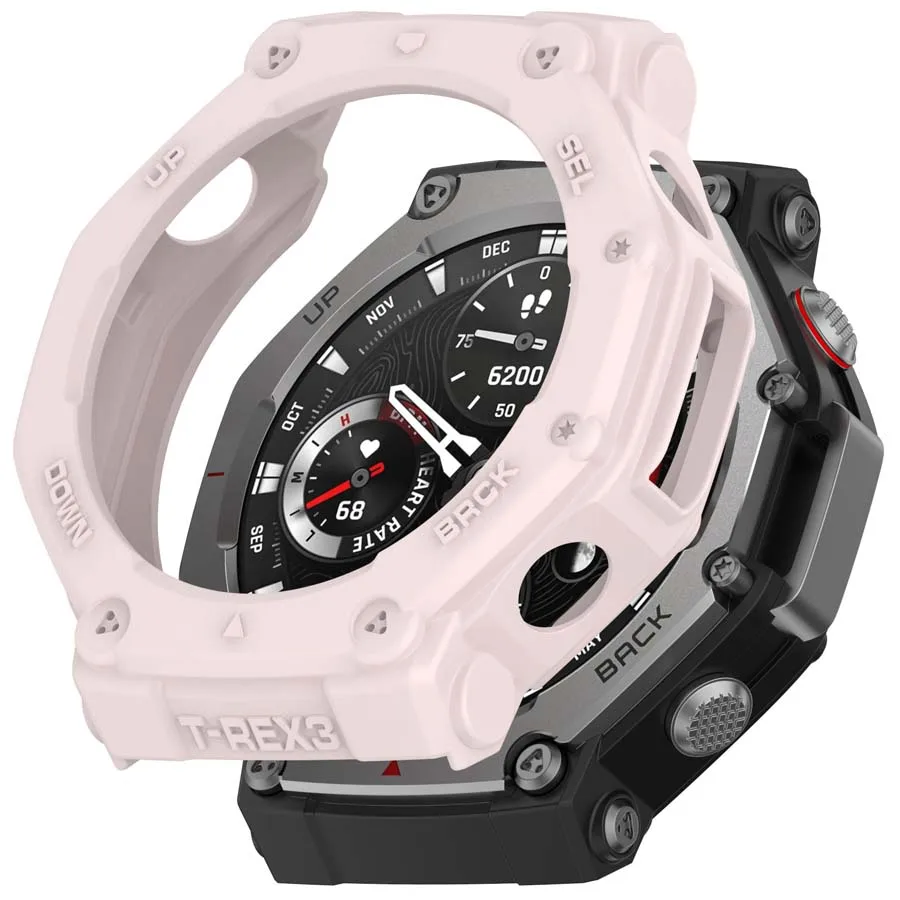 Watch Case Cover For Amazfit T REX 3 Bumper TPU Protective Shell Frame For Huami Amazfit T-Rex 3 Protector Case Accessoies - Image 4