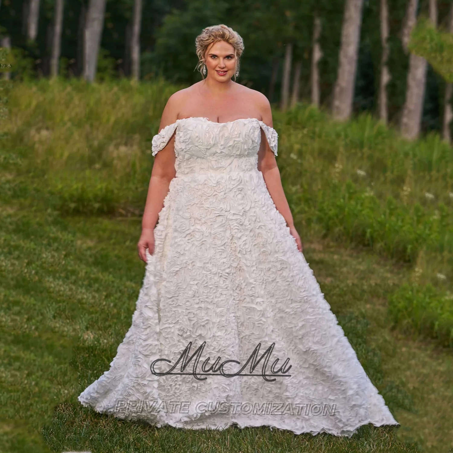 

MuMu Customized Wedding Dresses White Dress Elegant Party Dresses Civil Wedding Dresses Plus Size Wedding Dresses Bridal Dresses