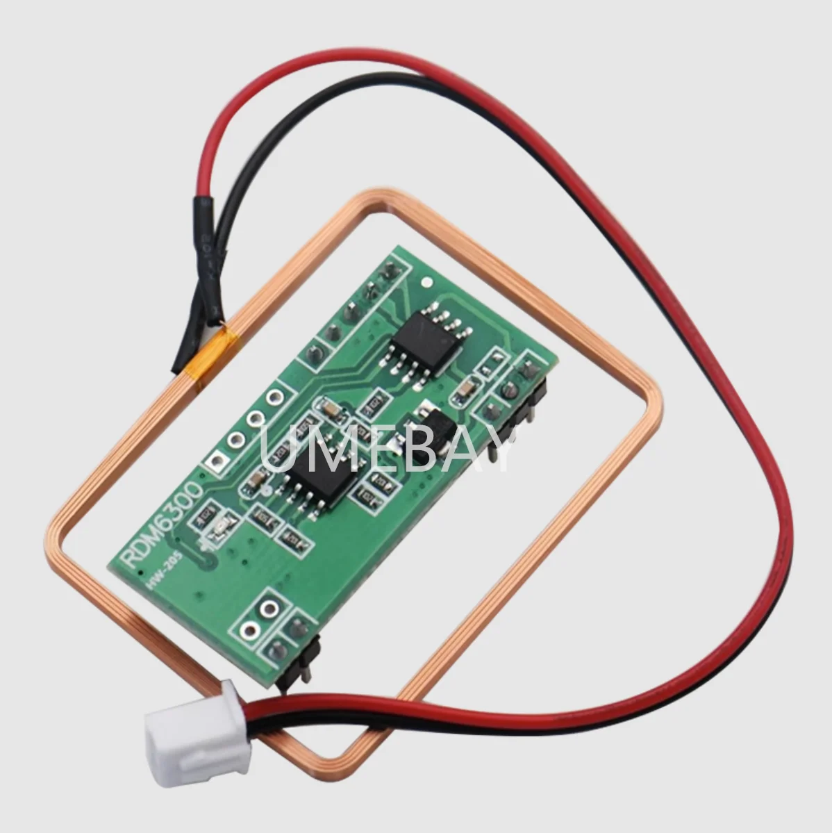 5PCS   RFID card reader module 125khz card reader RDM6300 RF module UART serial port output