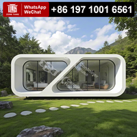 Mobile Apple Glass House Steel Cabin Tiny Homes Global Hillside Unique Interior Luxury Flatpack Specification Rural Urban Decor