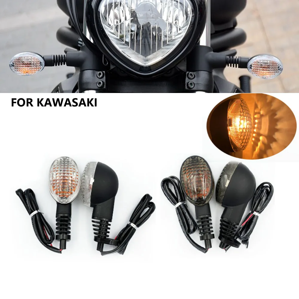 For KAWASAKI EX250R NINJA 250R KLX250/S/SF KLX 300/250/230/150/125/L Vulcan S 650 Motorcycle Turn Signal Indicator Light Blinker