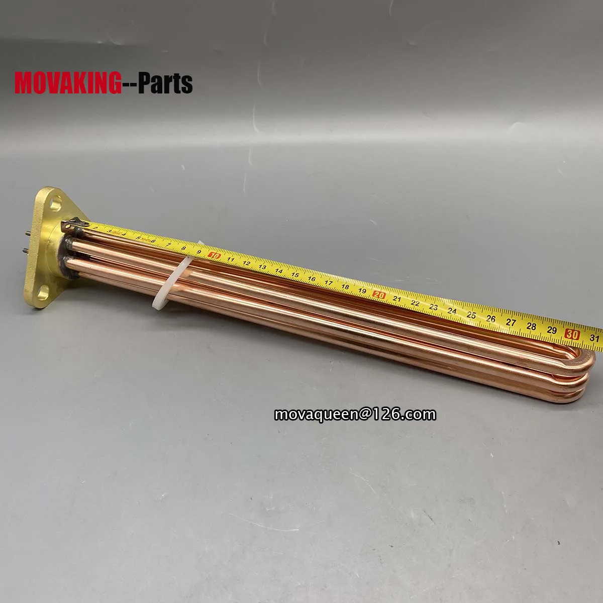 سخان عنصر تسخين نحاسي 220 فولت 3000 وات لاستبدال ماكينة الإسبريسو EXPOBAR GIME EACF