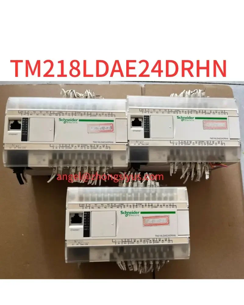 Used TM218LDAE24DRHN Programmable PLC