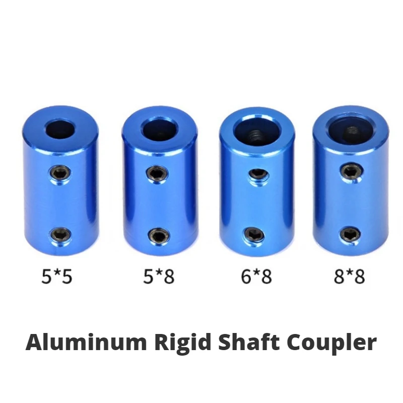 D14L25 Blue Cylindrical Hard Top Wire Aluminum Alloy Coupling Aperture 5/6/8mm 3D Printer Parts Screw Stepper Motor