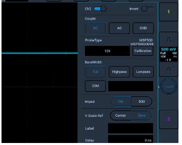 Micsig MSP500 Passive Probe oscilloscope probe Can be used with MDO Series oscilloscopes