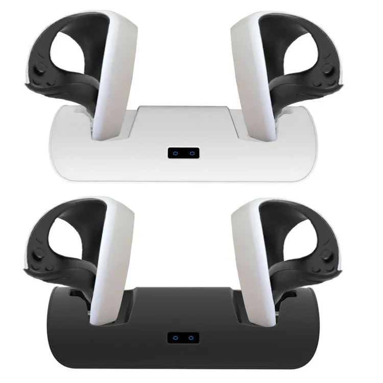 For PS VR2 controler charging base with display light PSVR2 game handle simple two-seat charger PSVR2 handle charger