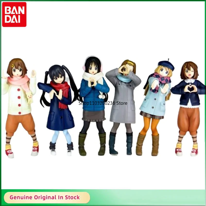 

BANDAI Original DXF SQ K-ON！Yui Hirasawa Azusa Nakano Tsumugi Kotobuki Mio Akiyama London Graduation Trip Action Figures Model