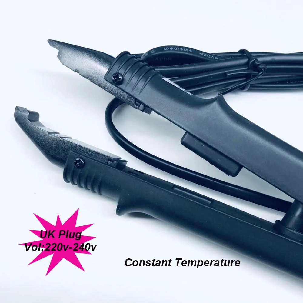 เล็บเคล็ดลับคงที่แหนบ L611A ผมเหล็กตัวเชื่อมต่อผม Keratin Bonding Keratin เชื่อมผม salonTool