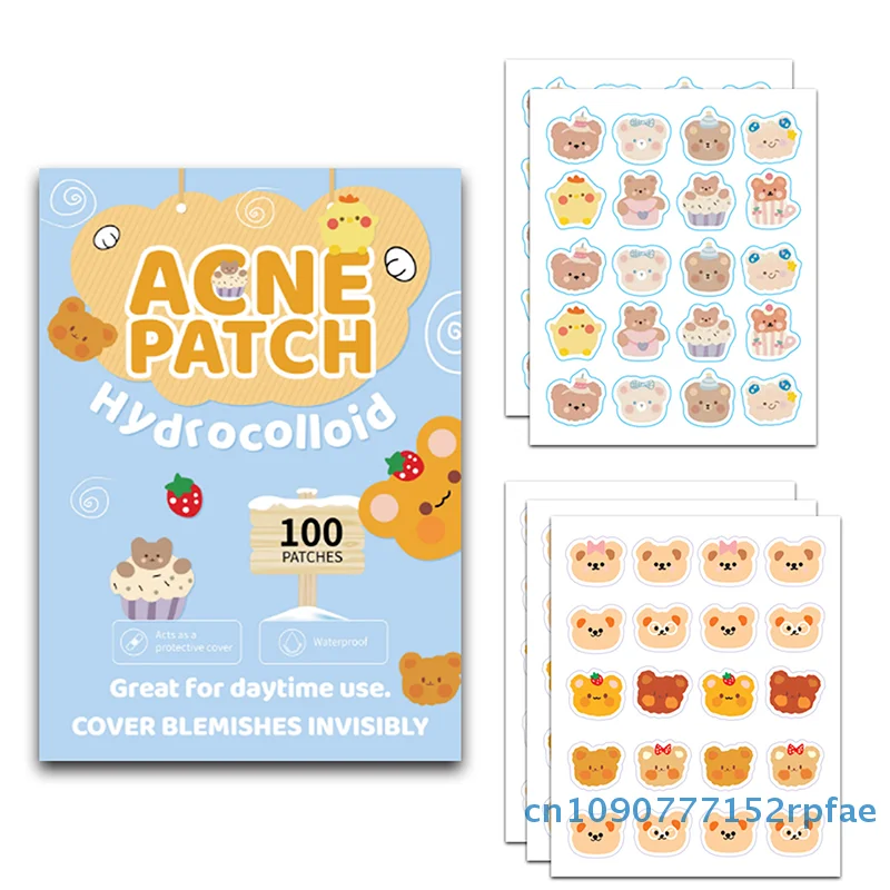 100 قطعة من رقعة بثرة حب الشباب للعناية ببشرة الوجه غير مرئية أدوات احترافية للشفاء والعناية ببشرة الوجه #2