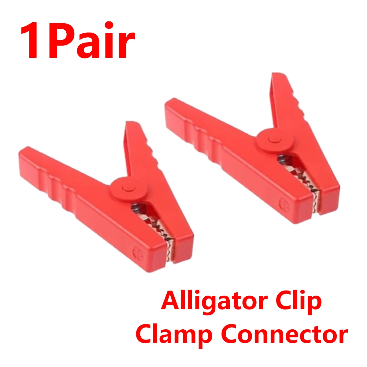 Car Alligator Clamp Connector Plug Power Battery Insulated Test Lead Crocodile Clip 150A for Jumper Cables Boost